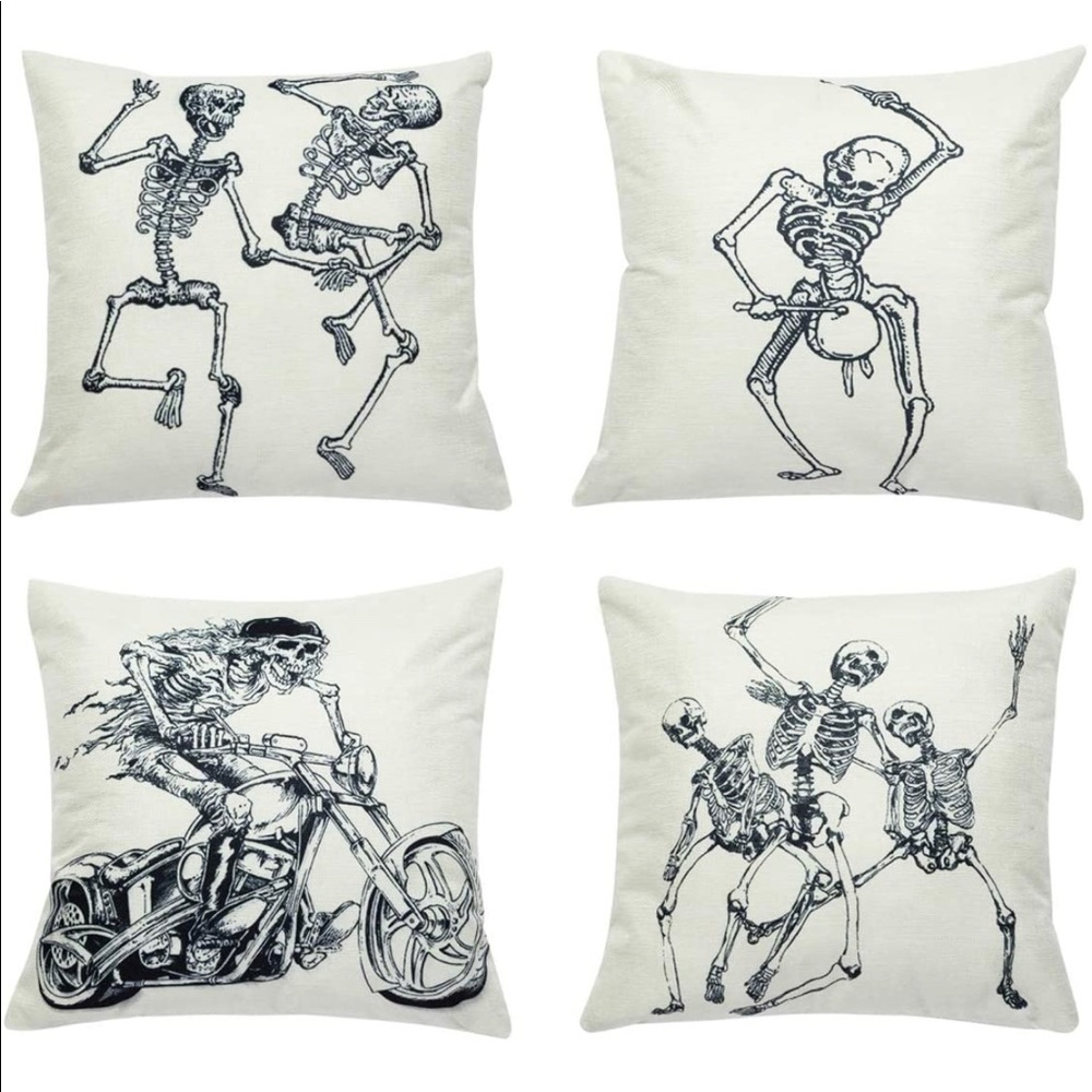Skull Pillow Case